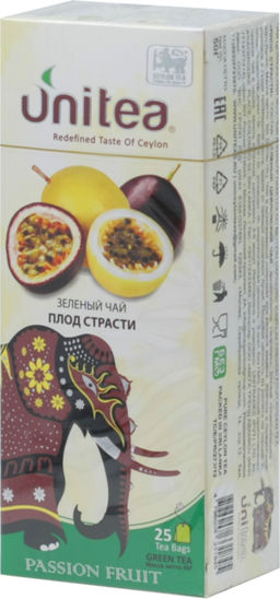 UNITEA. Passion fruit карт.пачка, 25 пак.