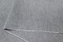 Вареный (стираный) хлопок цв.Серый меланж, ш.2.5м, хлопок-100%, 125гр/м.кв - Купава фото 3