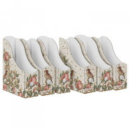 Лотки для бумаг верт., 31*23,5*8,5 см, набор 6 шт., OPUS ROMANO FLORA, шт