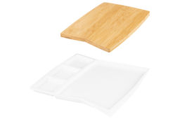 Набор д/сервировки сыра 27,5*26*1,7 см Айсберг блюдо + разделочная доска - Elan gallery фото 18