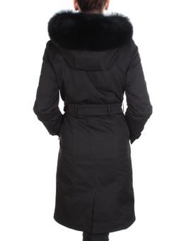 21002 BLACK Пальто зимнее женское MAILILUO (150 гр. холлофайбера) - Fashion фото 5