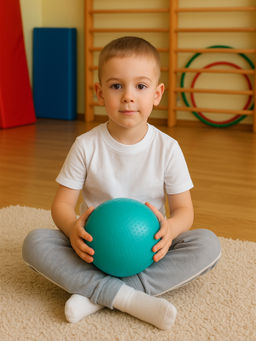 Штанишки детские голубые - Утенок фото 96