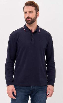 Поло д/р F421-07-702 d.blue - Fine joyce фото 5