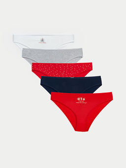 Desenli Bikini K?lot 5li