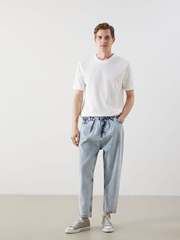 Loose Fit Erkek Jean Pantolon