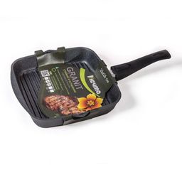 Сковорода-гриль 260*260 квадр. АП Гранит со съемной ручкой арт.066701 /Мечта/