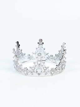 Корона для торта «Принцесса», цвет серебро