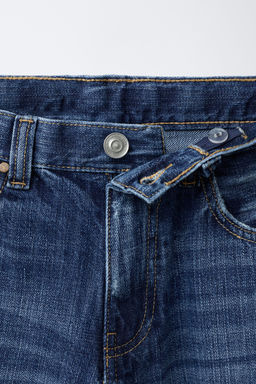 LOOSE FIT JEANS WITH SELVEDGE TURN-UP HEM - Zara фото 10