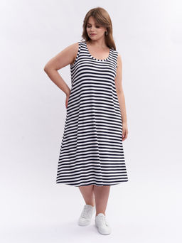 Сарафан в полоску SA22507STR02 - Артесса фото 5