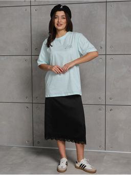 Футболка "Марго" Голубой Женская