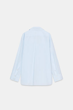 ZW COLLECTION POPLIN SHIRT - Zara фото 12