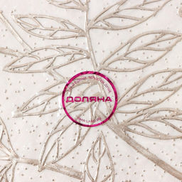 Набор салфеток сервировочных Доляна Ботаника, 2 шт, d=38 см, цвет бежевый  фото 16