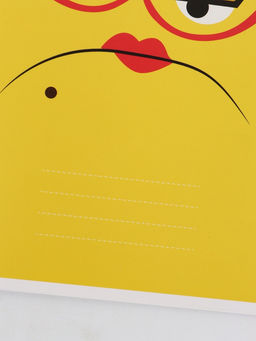 Цена за 20 шт. Тетрадь А5, 12 листов в косую линейку "Мордочки" микс