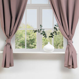 Шторы для кухни с подхватами Этель Kitchen, 150×180 см, комплект - 2 шт., сиреневые