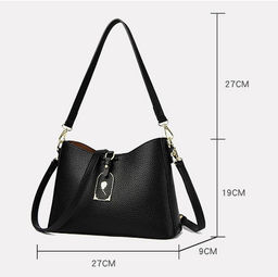 KAIDIFEINIROO Сумка женская с двумя ремнями 5197 фото 28