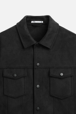 FAUX SUEDE JACKET - Zara фото 32