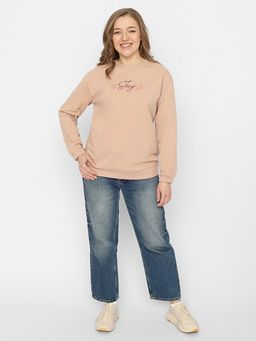 CRB wear/FSSW 60250-31 Джемпер женский,бежевый/Ex.Cherubino  фото 3