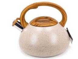 Чайник нерж.сталь со свистком 3,0л индукционное дно AK-522 - Delta фото 3