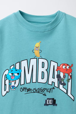 GUMBALL CARTOON NETWORK PRINT T-SHIRT - Zara фото 3