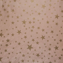 Цена за 10 шт. Бумага упаковочная крафт «Звёзды», 70×100 см