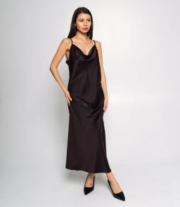 Платье #БШ2419, шоколадный