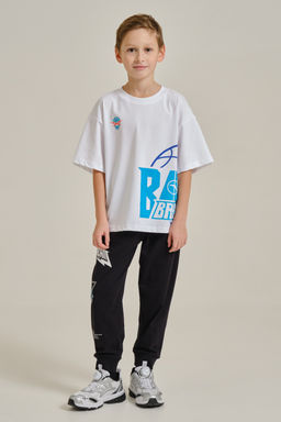 Брюки трикотажные 7/8 Черный