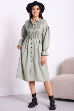 Платье Celentano 5051 приглушенный шалфейный  фото 4