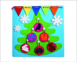 Дидактический коврик Елочка