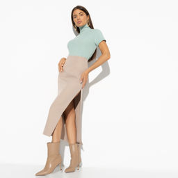 Водолазка Сила нежности (light green) - Charutti фото 6