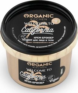 Welcome to California, 100 мл / Крем-бронзер для лица и тела / Organic Kitchen