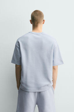 SUDADERA RELAXED FIT INTERLOCK / Celeste - Zara фото 3