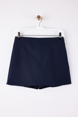 Lacivert Mini Tuvit Sort Etek Sort & Bermuda TWOSS26SR00006 - Trendyolmilla фото 20