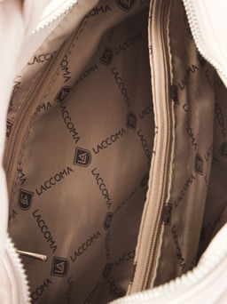 LACCOMA сумка Офелия-слоновая кость эко кожа хлопок