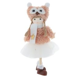 Изделие декоративное подвесное "Девочка", L9 W7 H19 см, 3в.