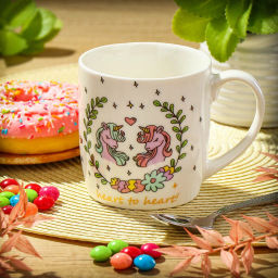 Кружка керамика, 350 мл, Сладости, Y4-7247, в ассортименте (444729)