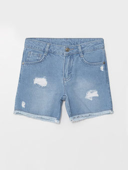 Y?rt?k Detayl? K?z ?ocuk Jean ?ort