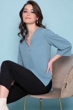 Блуза Тайра (китайский фарфор) Б3279 - Lt collection фото 4