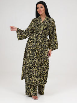 Мика ЖЕНСКОЕ КИМОНО (Лайм) - А-дина фото 2