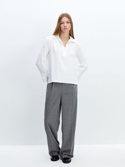 G?mlek Yaka Kad?n Bluz