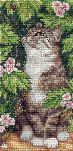 Набор для вышивания PANNA J-1224 Наблюдатель 17 х 35 см