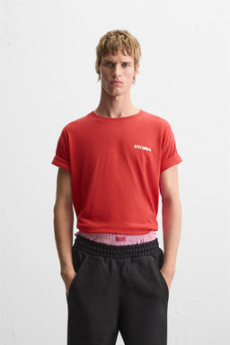 LIMITED EDITION RUBBERISED PRINT T-SHIRT - Zara фото 22