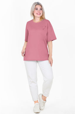 Футболка Эйла Ф-132Б (42-62) кулирка - Лотос фото 10