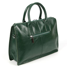 Женская кожаная сумка 3172 Грин - Cidirro фото 3