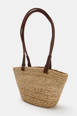 MINI SHOPPER YUTE / Beige claro - Zara фото 3