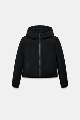 WATER-REPELLENT WINDPROOF HOODED ANORAK - Zara фото 9