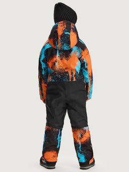 Комбинезон 8з1325 оранж/черный - Nikastyle фото 2