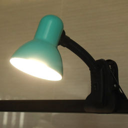 Светильник настольный на прищепке зеленый / 108BXIAO-3 / Ex27 /уп 70/ - ГалеонТрейд фото 3