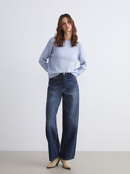 Bisiklet Yaka Kad?n Triko Kazak