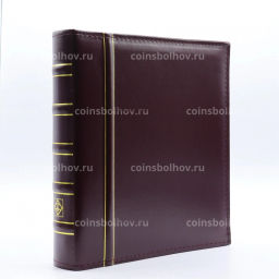 Альбом для монет без листов формат Optima Красный Классический дизайн LEUCHTTURM 326586