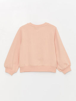 Bisiklet Yaka Elsa Bask?l? Uzun Kollu K?z ?ocuk Sweatshirt - Waikiki фото 2